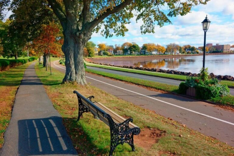 Point Pleasant Park with wooded trails, beaches, and historic fortifications